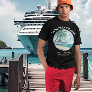 Caribbean Cruise Ship Embarkation Custom Group T-Shirt
