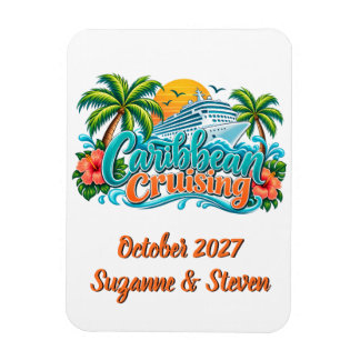 Caribbean Cruising Magnet