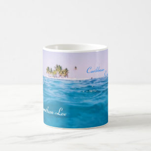 Caribbean Cruising Name Mug