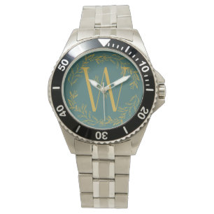 Caribbean Current Colour Monogrammed Groomsmen Watch