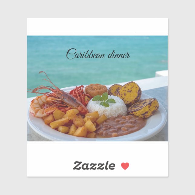 Caribbean dinner (Sheet)