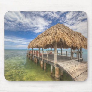 Caribbean Dock Mouse Mat