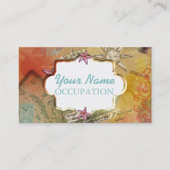 Caribbean Dream - Business Card (Front)