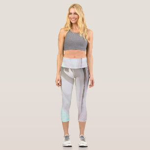 Caribbean Dream Catcher #1 #dreamy #wall #art Capri Leggings