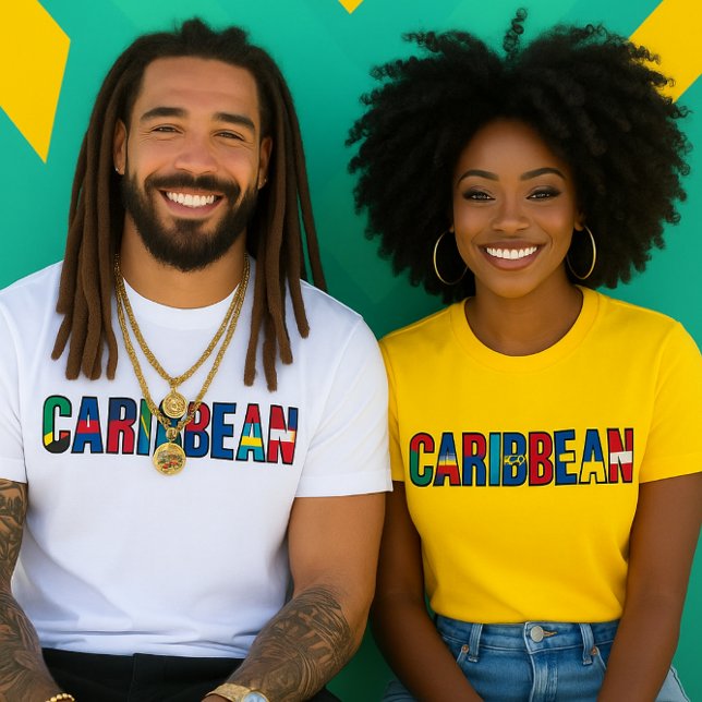 Caribbean Flags T-Shirt (Creator Uploaded)
