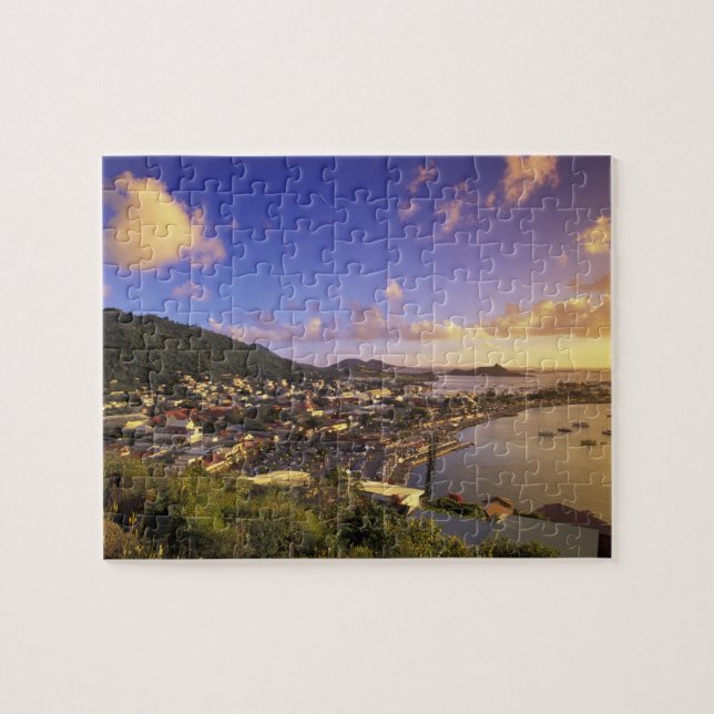 Caribbean, French West Indies, St. Martin. Jigsaw Puzzle (Horizontal)