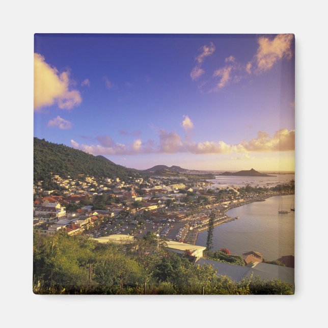 Caribbean, French West Indies, St. Martin. Magnet (Front)