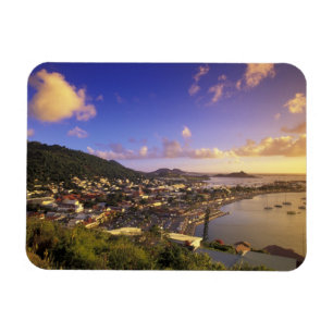 Caribbean, French West Indies, St. Martin. Magnet