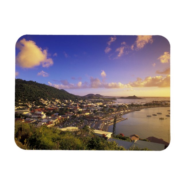 Caribbean, French West Indies, St. Martin. Magnet (Horizontal)