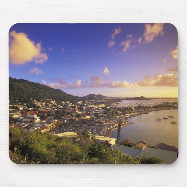 Caribbean, French West Indies, St. Martin. Mouse Mat (Front)