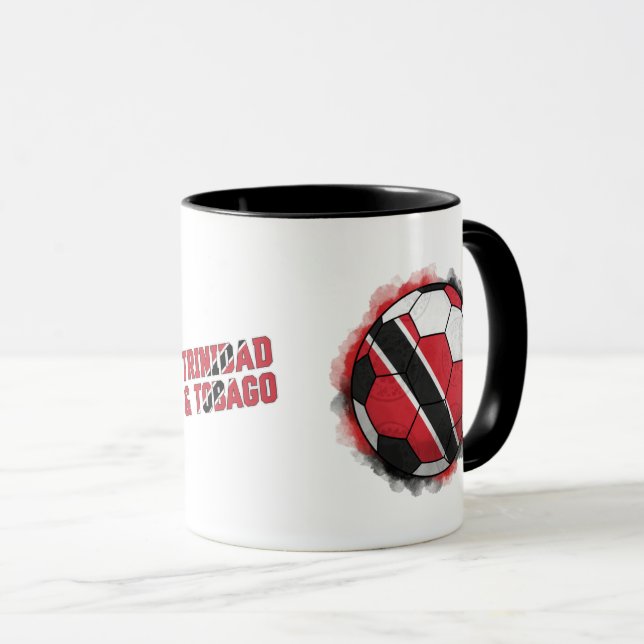 Caribbean Futbol – Trinidad & Tobago Edition Mug (Front Right)