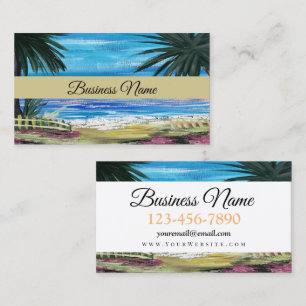 Caribbean Getaway Business Card