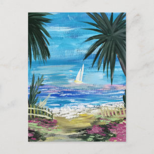 Caribbean Getaway  Postcard