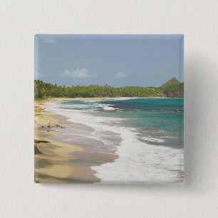 Caribbean, GRENADA, East Coast, Grenada Bay, 15 Cm Square Badge