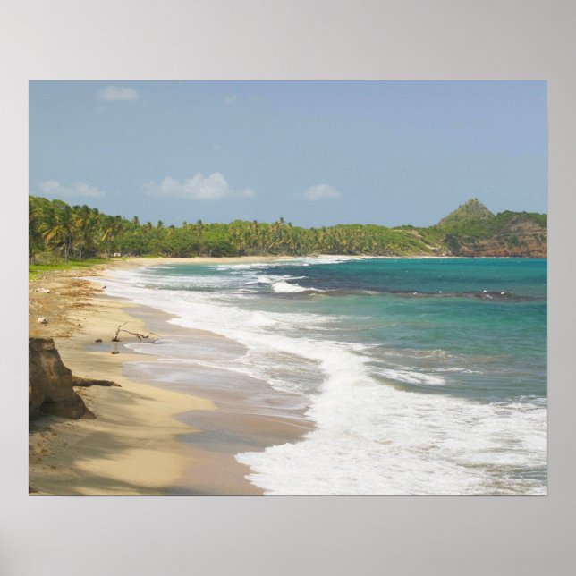 Caribbean, GRENADA, East Coast, Grenada Bay, Poster (Front)
