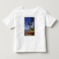 CARIBBEAN, Grenada, St. George, Boats on palm