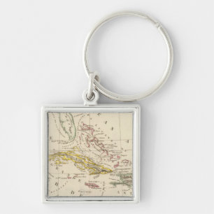 Caribbean, Gulf of Mexico and Guatemala Key Ring