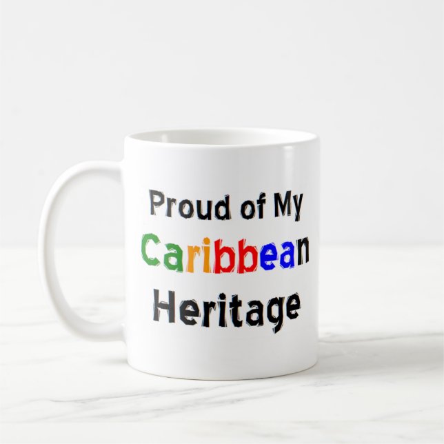 caribbean heritage coffee mug (Left)