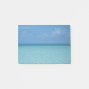 Caribbean Horizon Tropical Turquoise Blue Post-it Notes