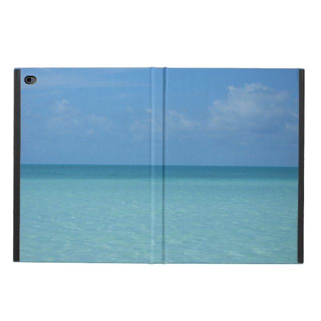 Caribbean Horizon Tropical Turquoise Blue Powis iPad Air 2 Case (Outside)