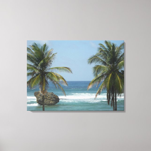 Caribbean Image Canvas Print (Front)