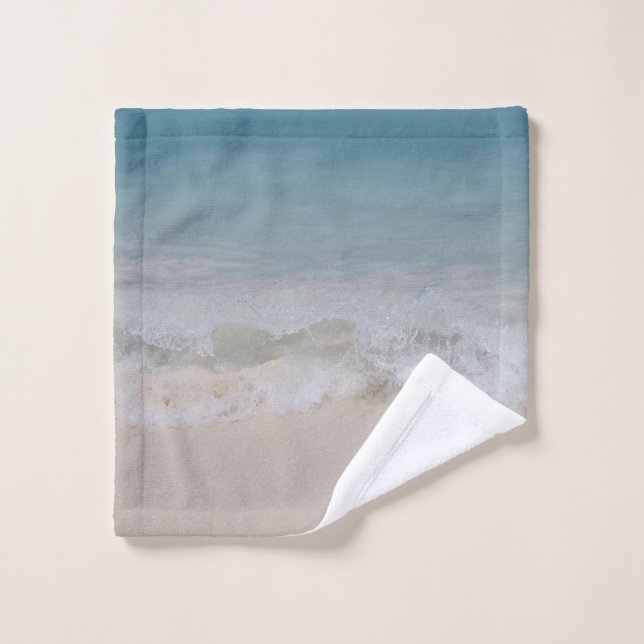 Caribbean Ocean Beach Dream 10 Bath Towel Set (Wash Cloth)