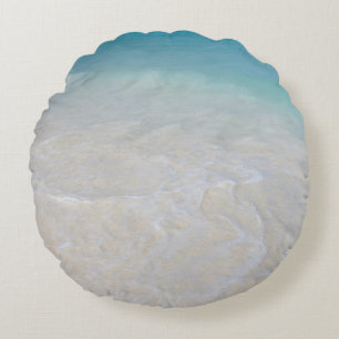 Caribbean Ocean Beach Dream 7 Round Cushion