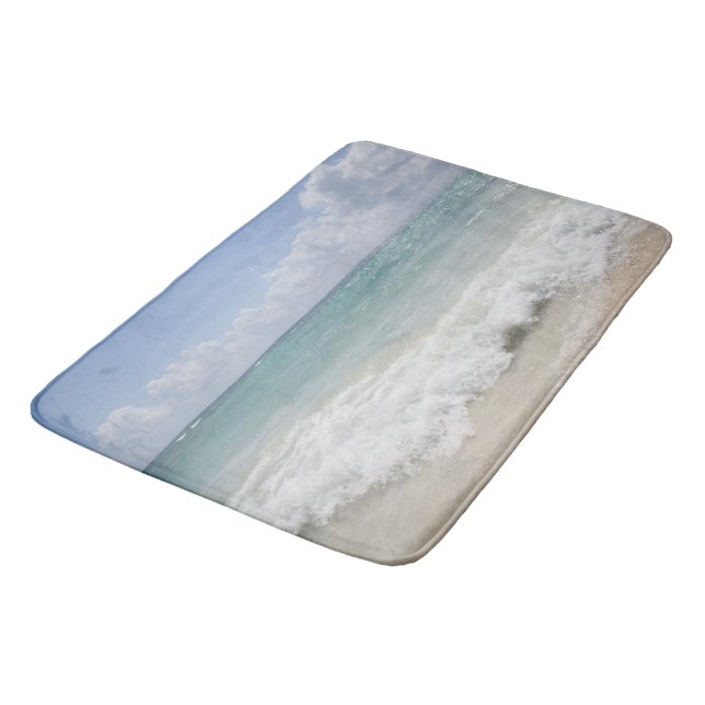 Caribbean Ocean Tranquillity 12 Bath Mat (Angled)