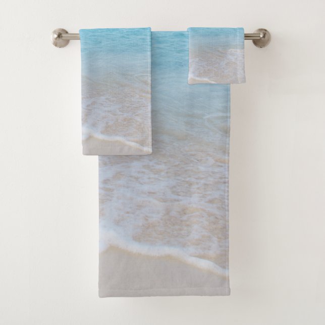 Caribbean Ocean Tranquillity 13 Bath Towel Set (Insitu)