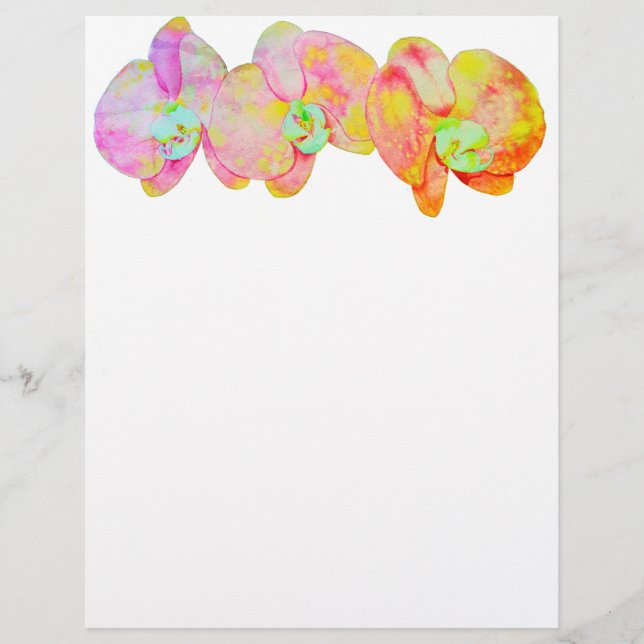 Caribbean Orchids (Front)