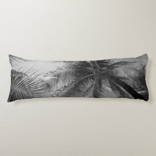 Caribbean Paradise Palms 3 #art #travel Body Cushion