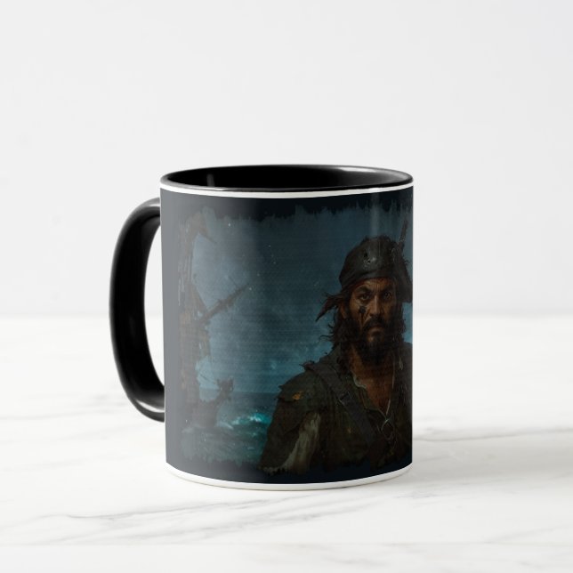 Caribbean Pirate King Mug (Front Left)