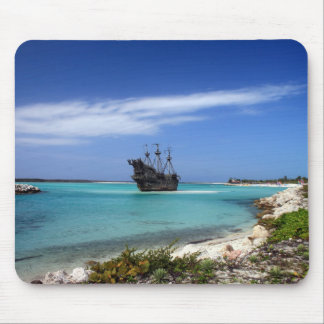 Caribbean Pirate Ship Mouse Mat