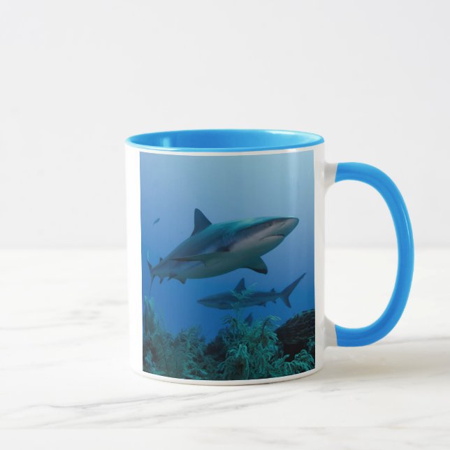Caribbean Reef Shark Jardines de la Reina Mug (Right)