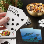 Caribbean Reef Shark Jardines de la Reina Playing Cards (In Situ)