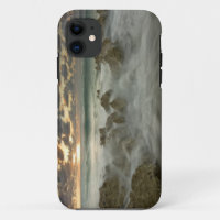 Caribbean Sea, Cayman Islands.  Crashing waves 3