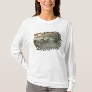 Caribbean Sea, Cayman Islands.  Crashing waves 3 T-Shirt