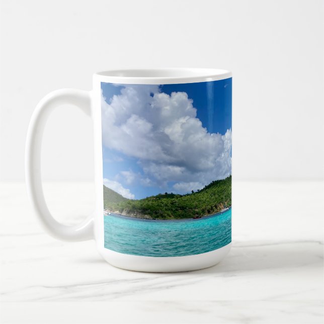 Caribbean Sea Coffee Mug (Left)