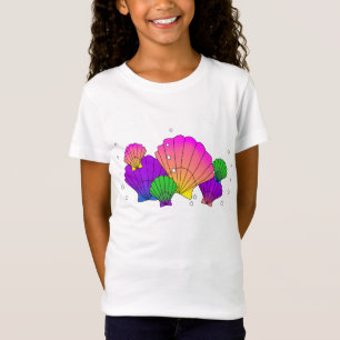 Caribbean Sea Shells with Bubbles T-Shirt