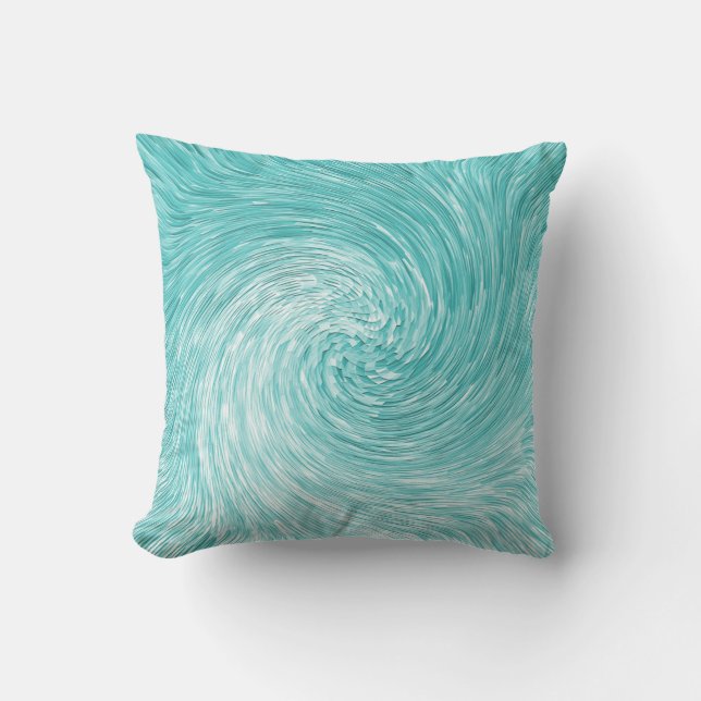 Caribbean Sea Swirl........ Cushion (Front)