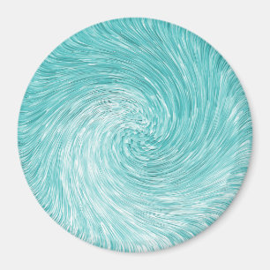 Caribbean Sea Swirl...... Magnet
