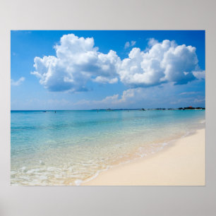 Caribbean - Seven Mile Beach - Cayman Islands Poster