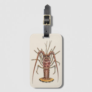 Caribbean Spiny Lobster Luggage Tag