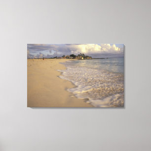 Caribbean, St. Martin (St. Maarten). Maho Bay Canvas Print