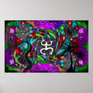 Caribbean Taino Poster