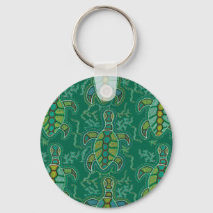 Caribbean Tortuga Key Ring
