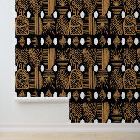 Caribbean Tribal Mudcloth: Black, White, Gold