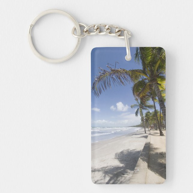 Caribbean - Trinidad - Manzanilla Beach on Key Ring (Front)