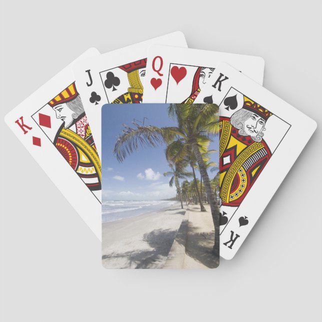 Caribbean - Trinidad - Manzanilla Beach on Playing Cards (Back)