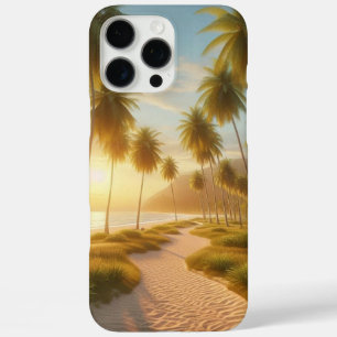 Caribbean/tropical/Hawaiian beach sunset iPhone 16 Pro Max Case